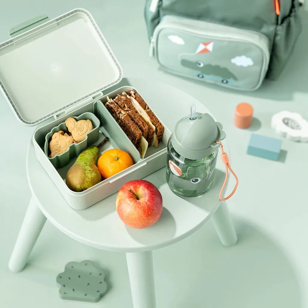 Caja de almuerzo con separador Green Playground
