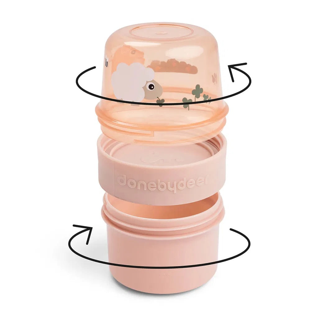 Caja de alimentos doble Powder Farm