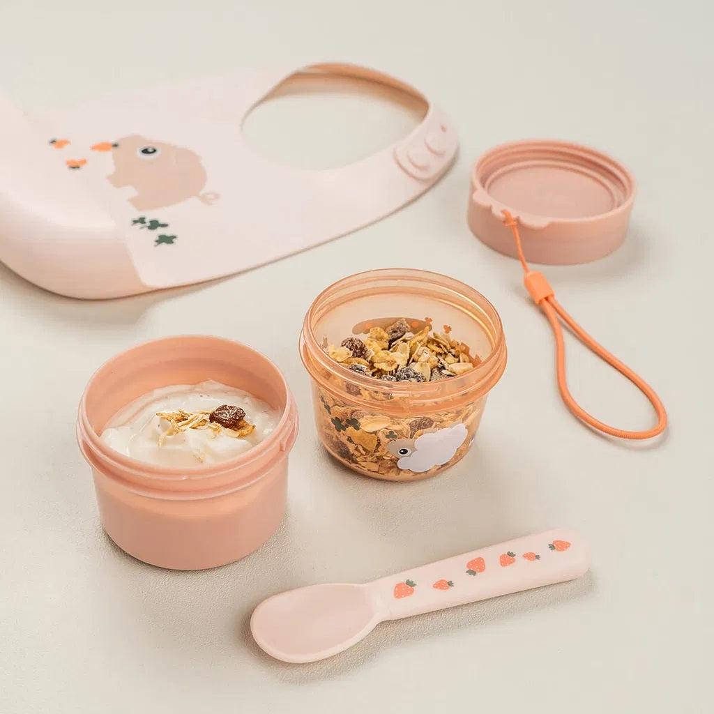 Caja de alimentos doble Powder Farm