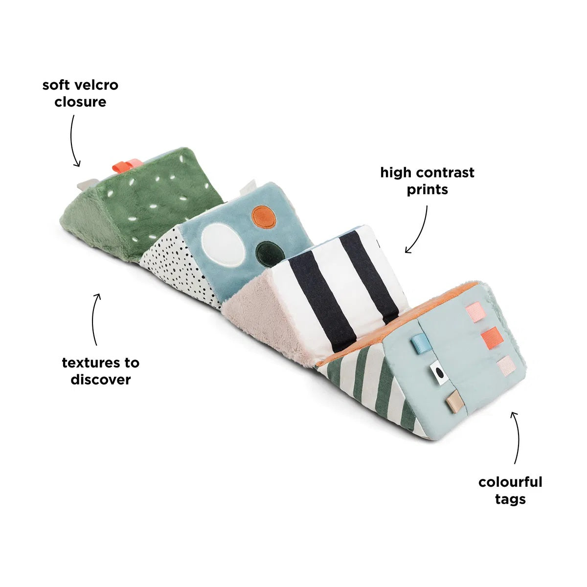 Cubo desplegable sensorial