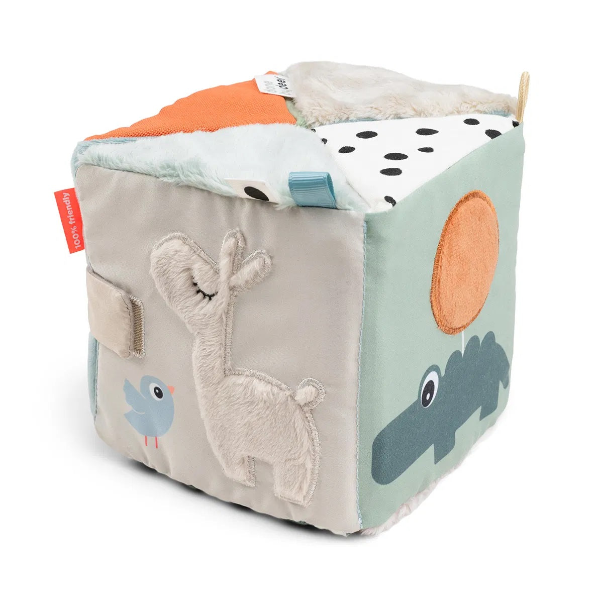 Cubo desplegable sensorial