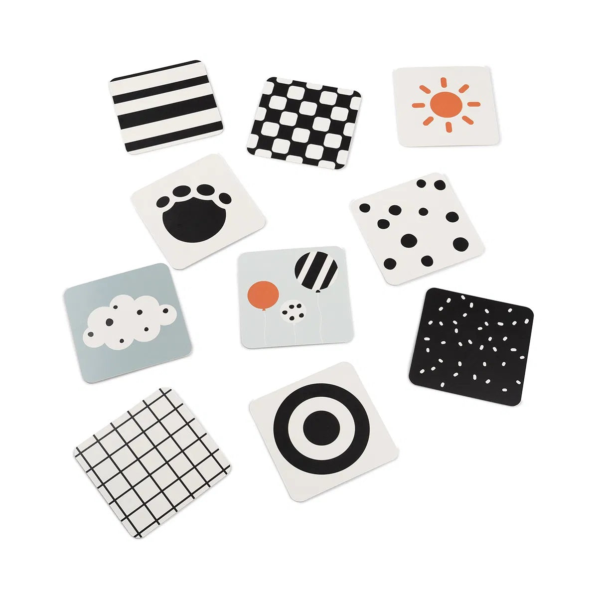 Cartas contraste bebes - 10 unidades