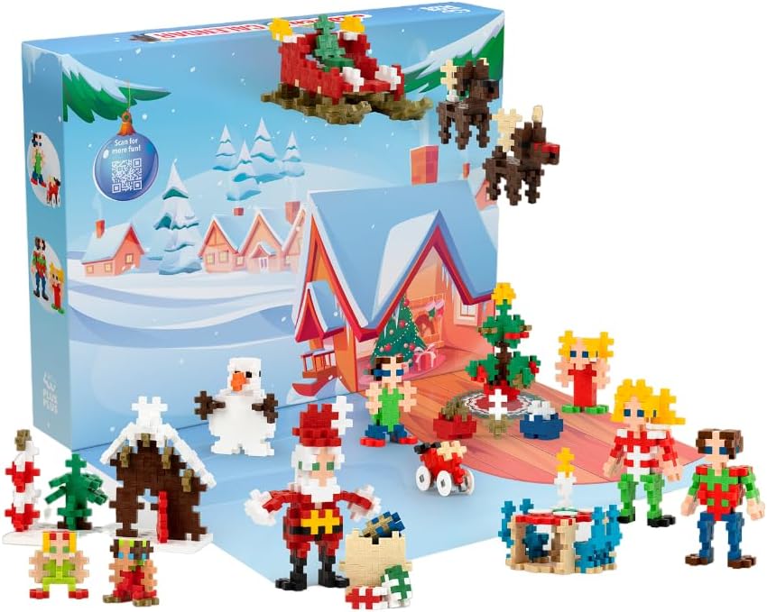 Calendario de Adviento Azúl 600 pcs