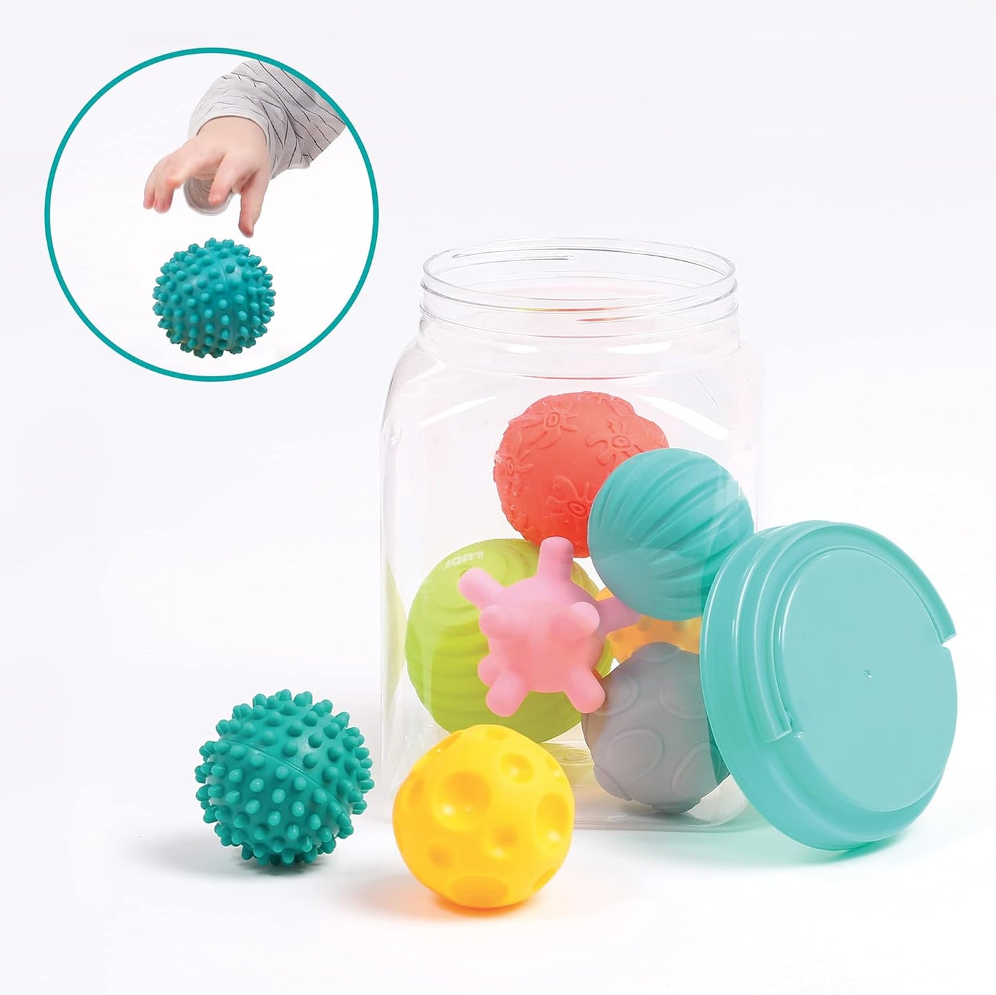 Surtido 8 pelotas sensoriales