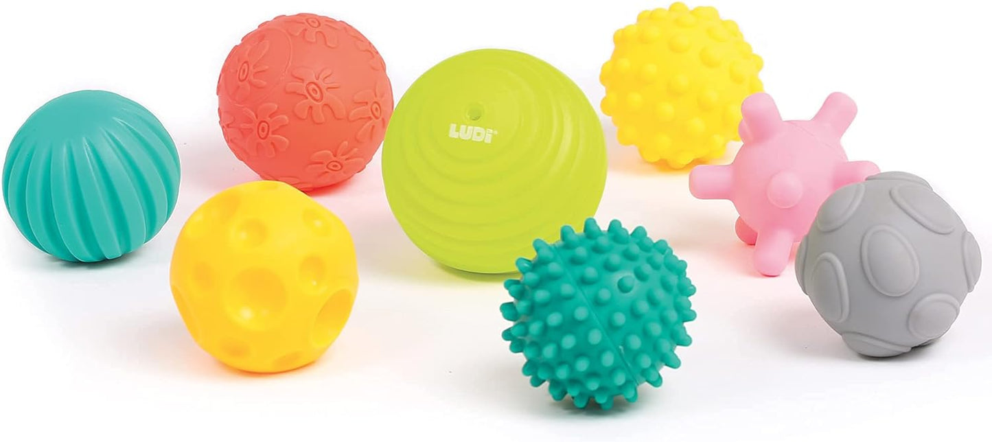 Surtido 8 pelotas sensoriales
