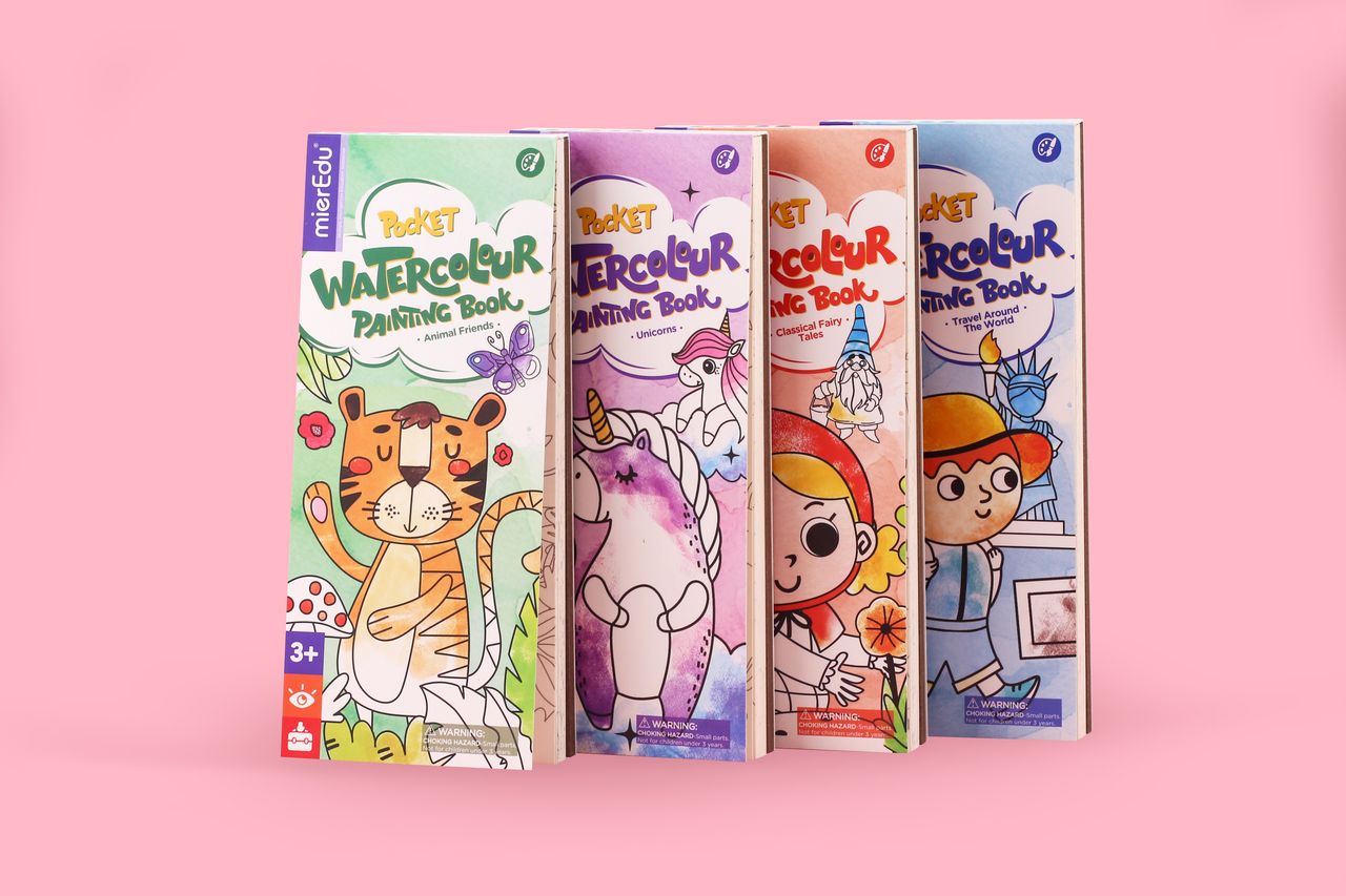 Libro de acuarelas de bolsillo- Viaje por el mundo