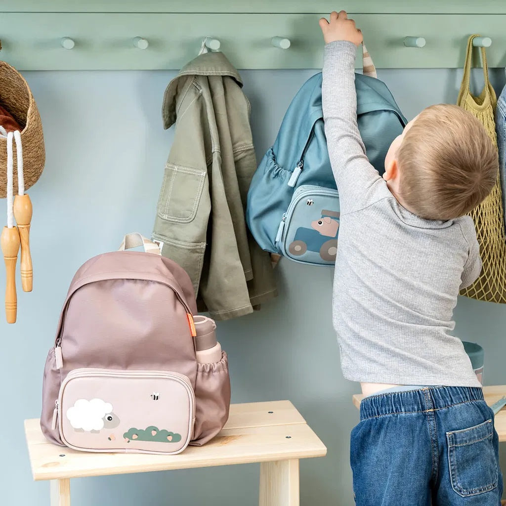 Mochila infantil Blue Farm