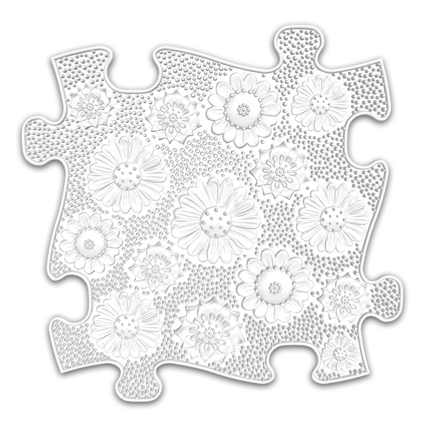 Juego de colchonetas ortopédicas - Bebé Blanco y Negro