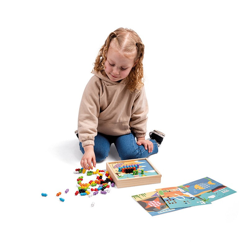 PUZLE DE CLAVIJAS JARDIN