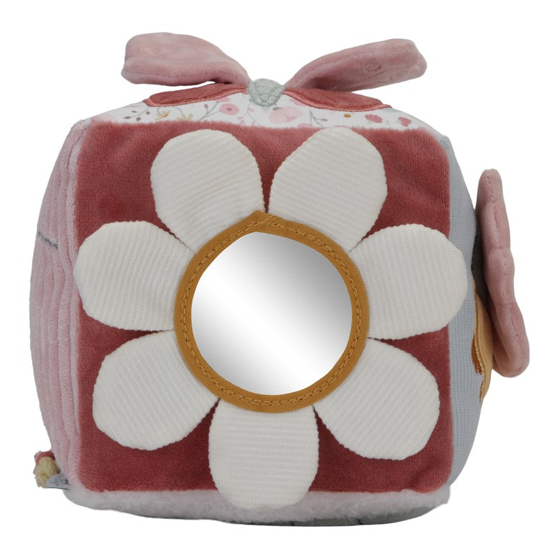 CUBO BLANDITO DE ACTIVIDADES FLORES & MARIPOSAS