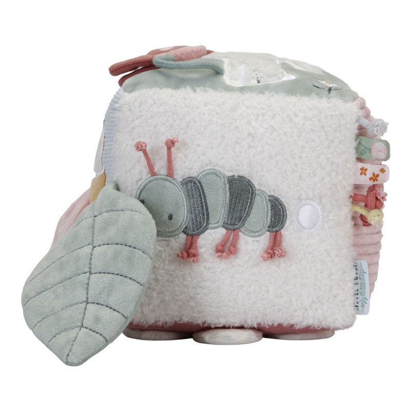 CUBO BLANDITO DE ACTIVIDADES FLORES & MARIPOSAS