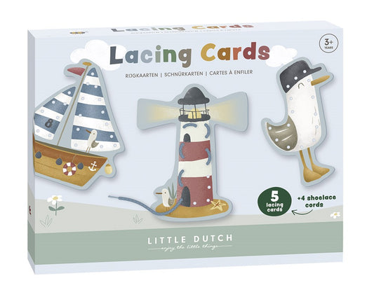 TARJETAS PARA ENLAZAR CORDONES SAILORS