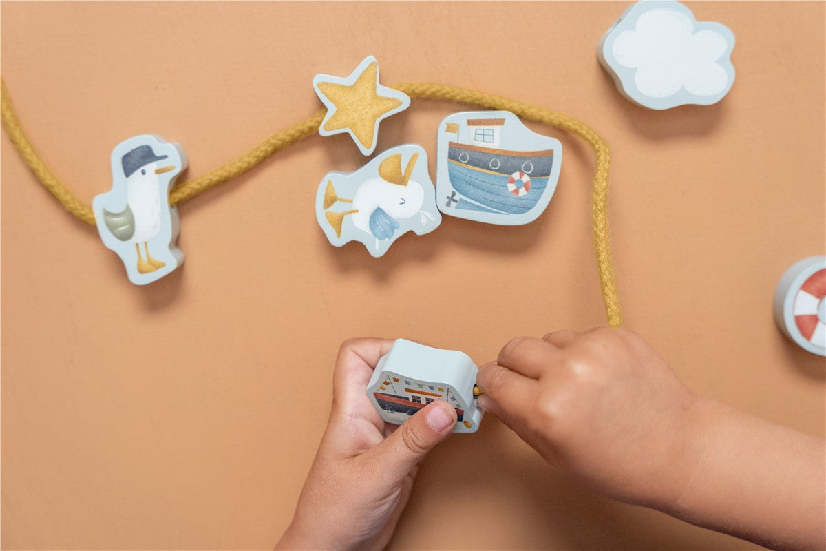 FIGURAS MADERA PARA ENLAZAR CORDONES SAILORS