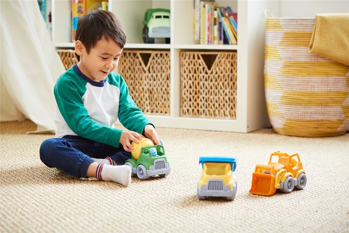 PACK 3 VEHÍCULOS CONSTRUCCIÓN GREENTOYS