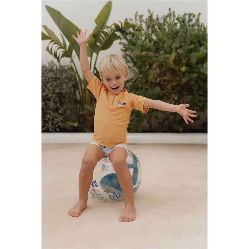 PELOTA DE PLAYA 3D OCEAN DREAMS AZUL LITTLE DUTCH
