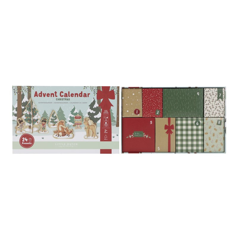 CALENDARIO DE ADVIENTO NUEVO FSC LITTLE DUTCH