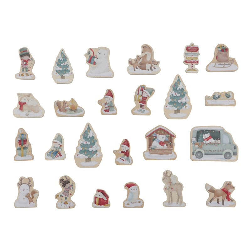 CALENDARIO DE ADVIENTO NUEVO FSC LITTLE DUTCH