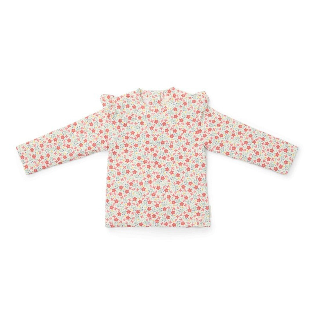 Camiseta de baño M/L Sunny Flowers
