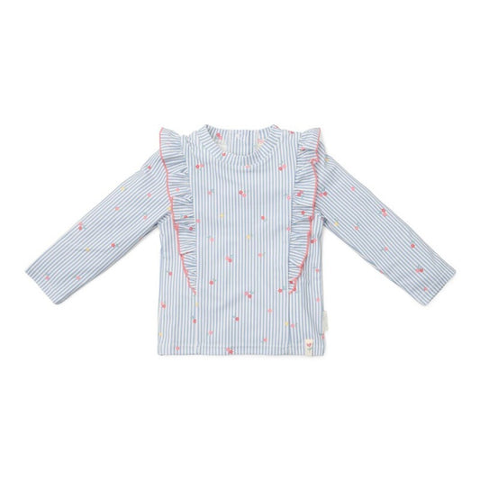 Camiseta de baño M/L Flowers Blue
