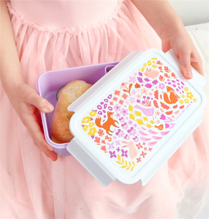 CAJA ALMUERZO BENTO FLORES
