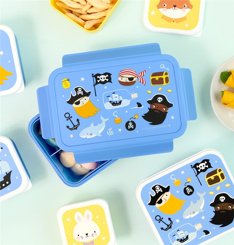 CAJA ALMUERZO BENTO PIRATAS