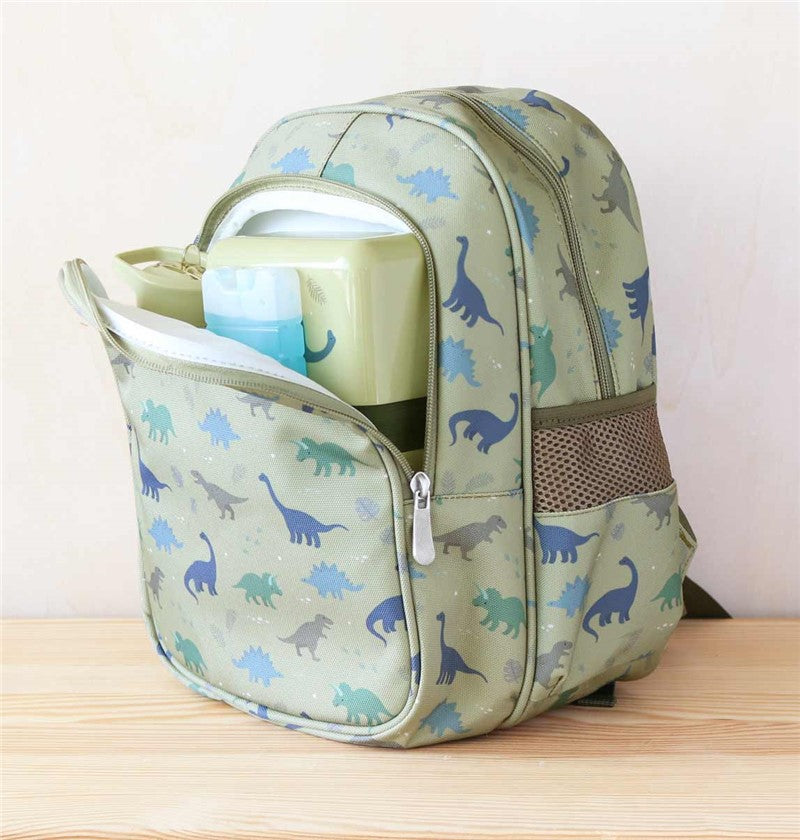 MOCHILA BOLSILLO TÉRMICO DINOSAURIOS