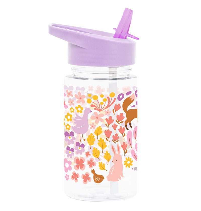 BOTELLA TRITAN 450 ML FLORES