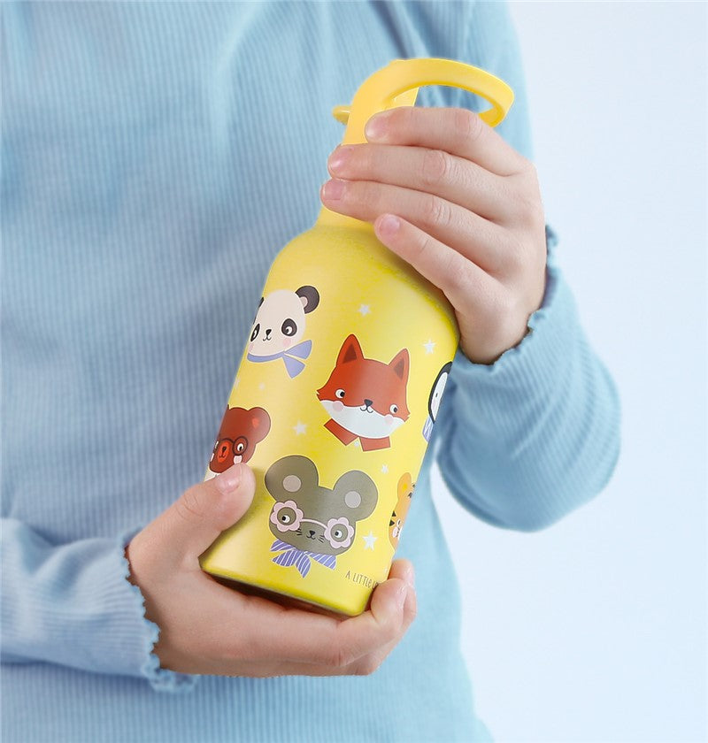 BOTELLA ACERO 350 ML ANIMALES