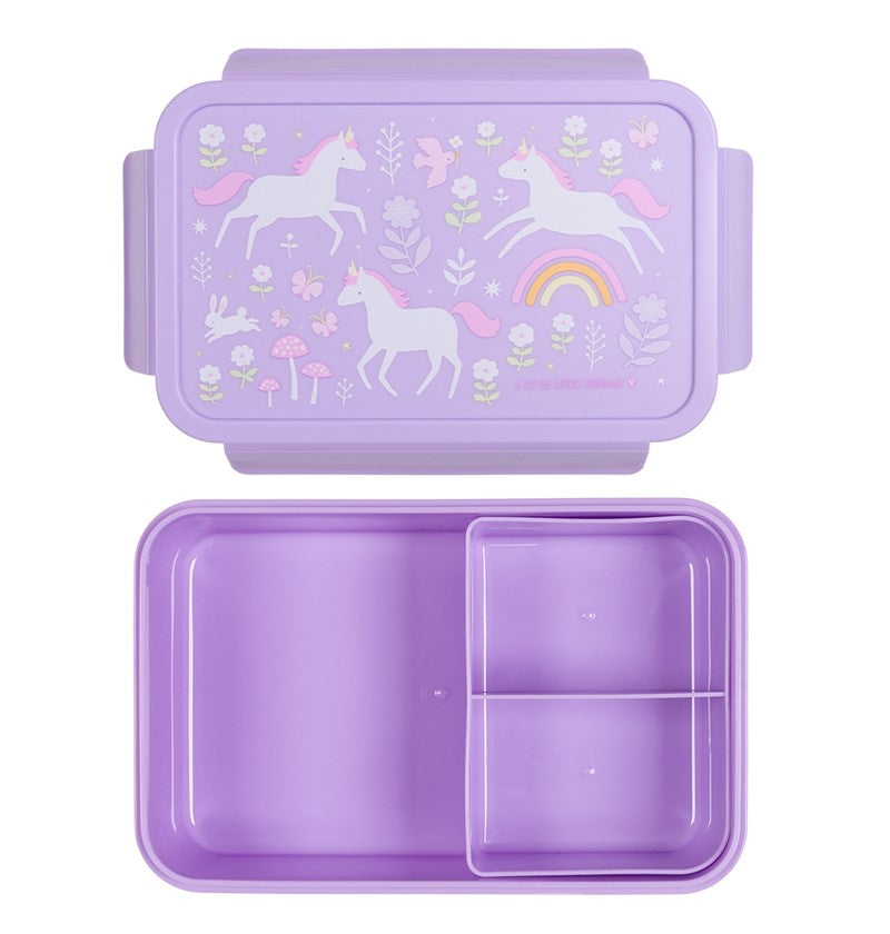 CAJA ALMUERZO BENTO UNICORNIOS