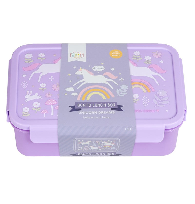 CAJA ALMUERZO BENTO UNICORNIOS
