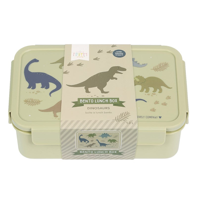 CAJA ALMUERZO BENTO DINOSAURIOS
