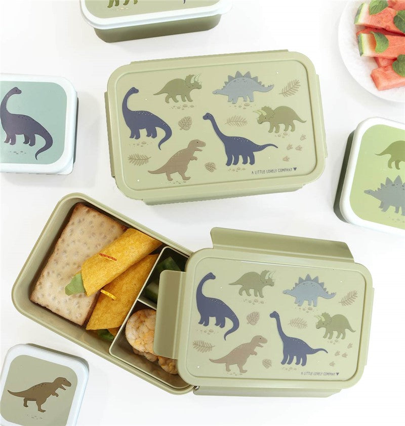 CAJA ALMUERZO BENTO DINOSAURIOS