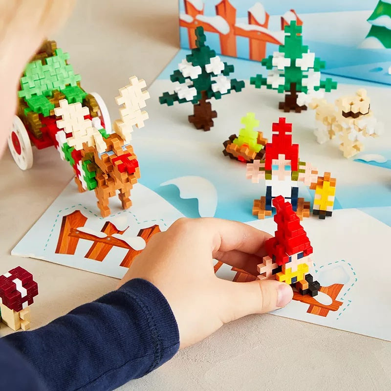 Calendario de Adviento Rojo 600 pcs