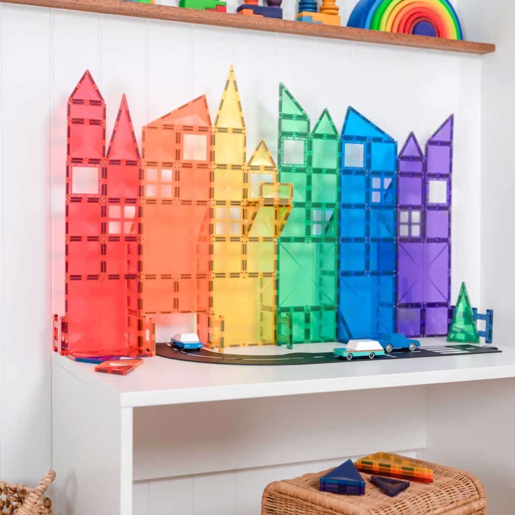 CONNETIX CREATIVE RAINBOW PACK 102 piezas