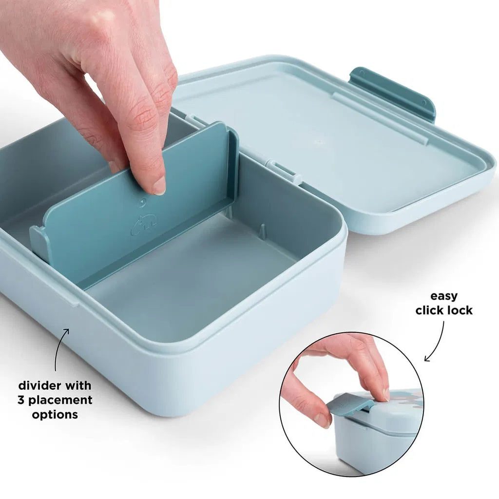 Caja de almuerzo con separador Blue Farm