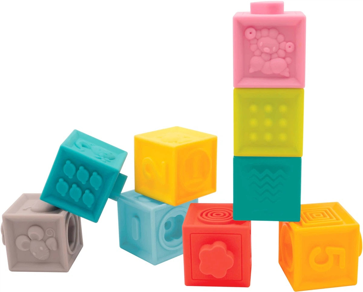 Conjunto 9 cubos apilables