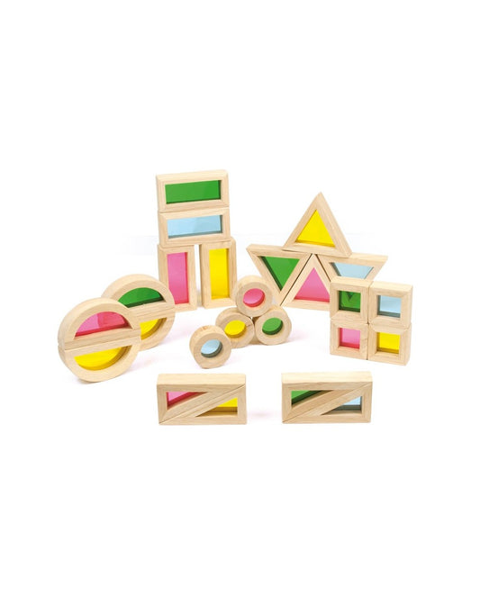 Small Rainbow Blocks 24 Pcs.