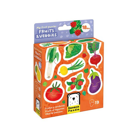 My First Puzzles Fruits & Veggies 18+