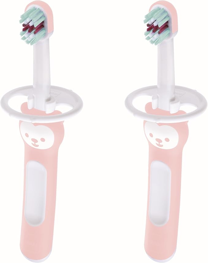 Set 2 cepillos de dientes Baby's Brush +6 meses