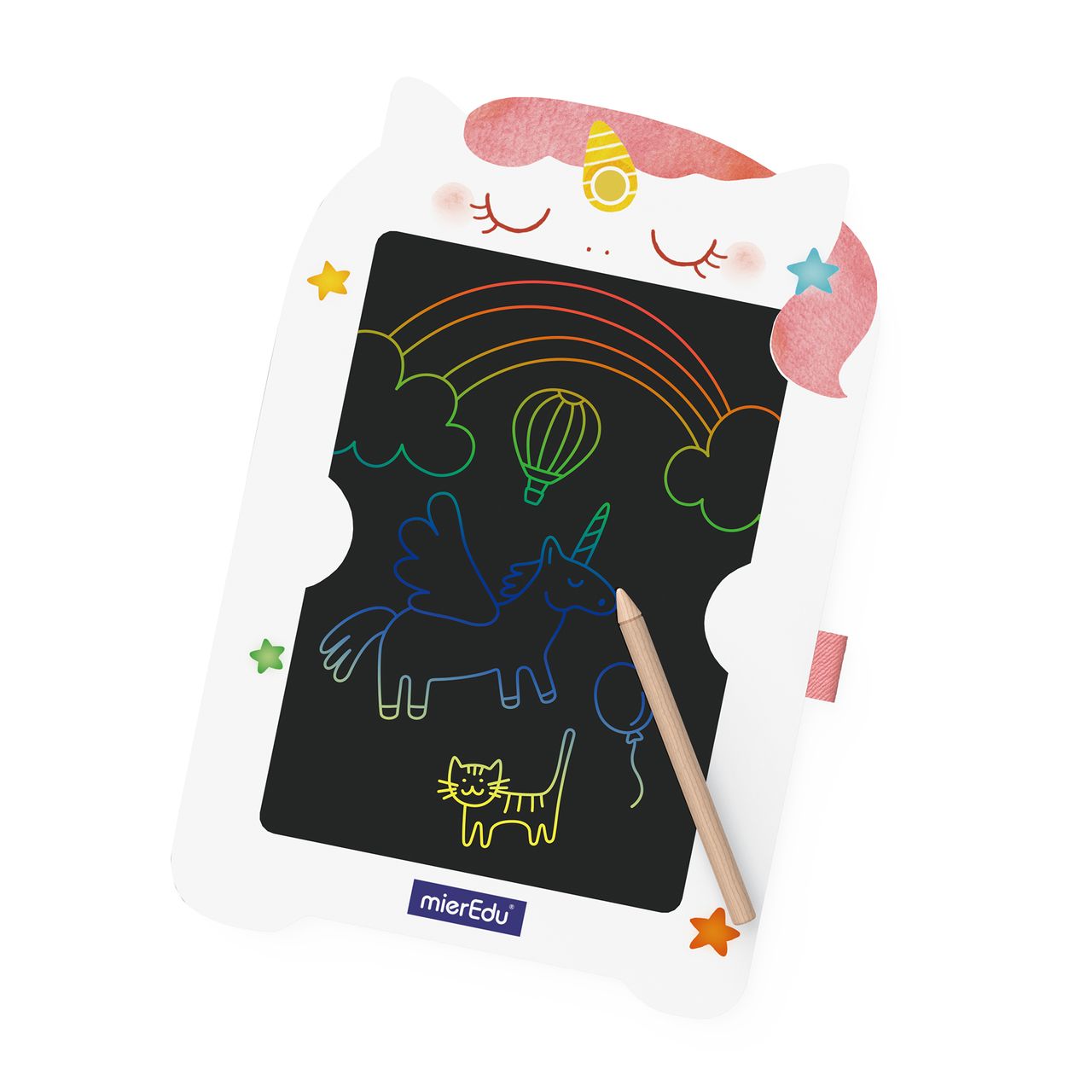 Pizarra de dibujo y escritura LCD- Unicornio