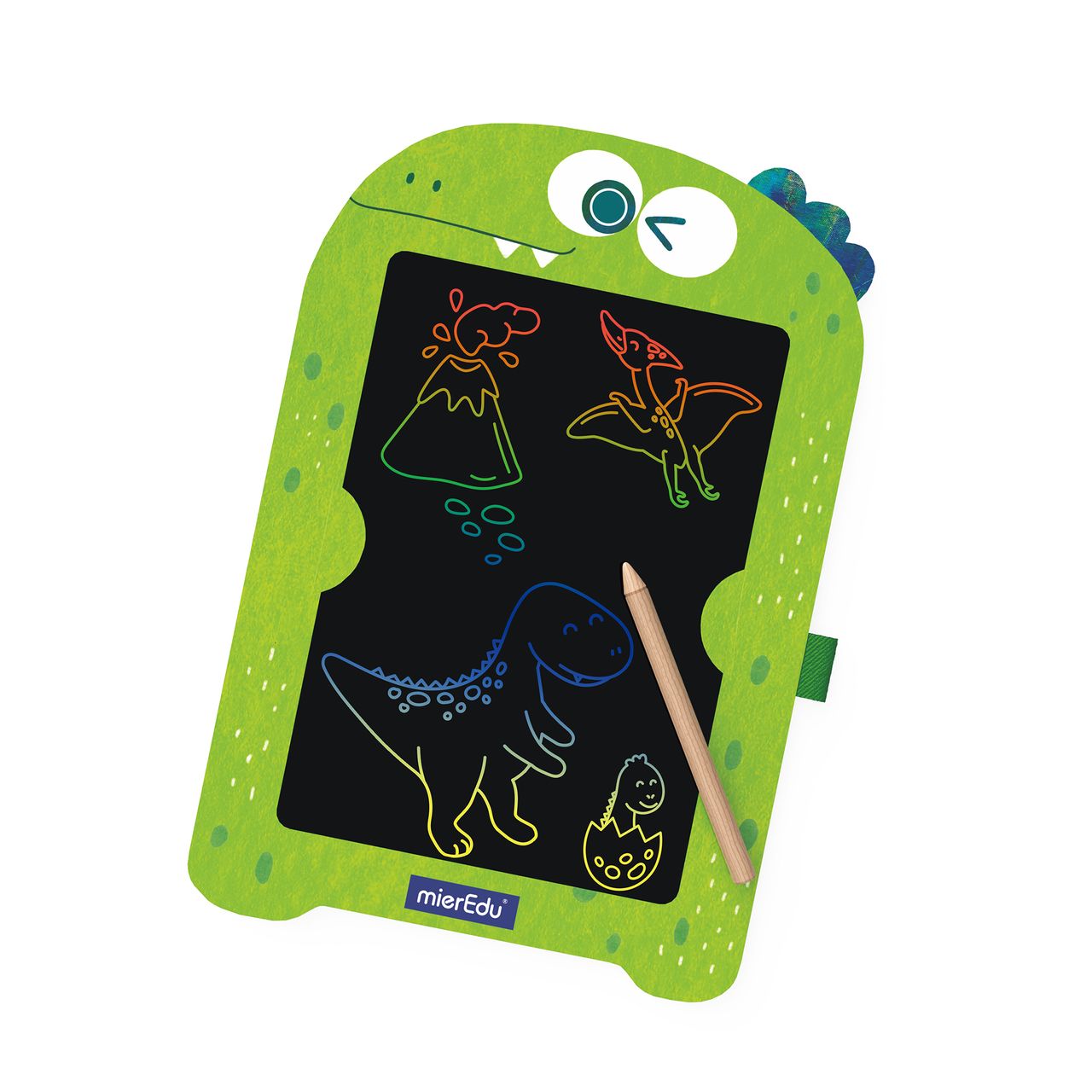 Pizarra de dibujo y escritura LCD- Dinosaurio