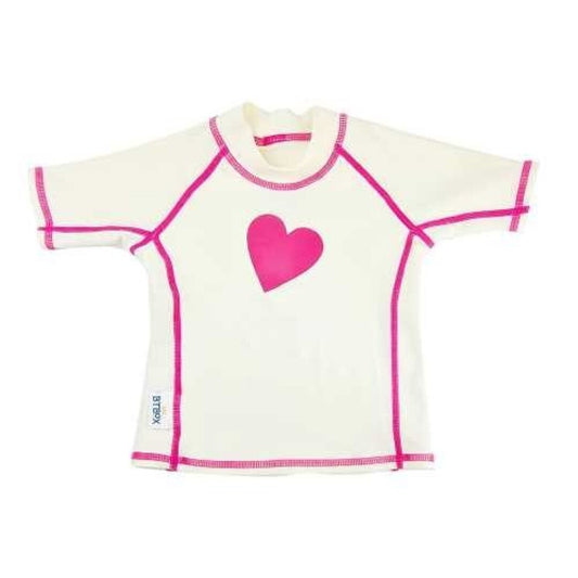 Camiseta de baño manga corta UPF 50+ CORAZONES BTBOX