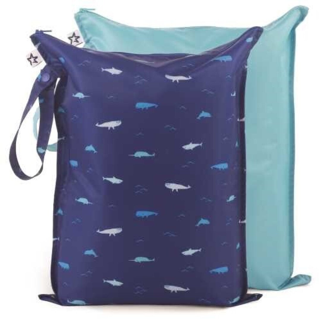 PACK 2 BOLSAS IMPERMEABLES OCEAN LIFE +TURQUESA