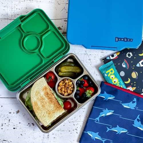 YUMBOX PRET ACERO INOX AZUL