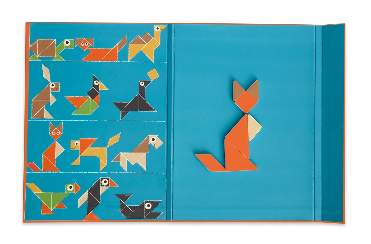 MAGNETIC TANGRAM ANIMALS SCRATCH