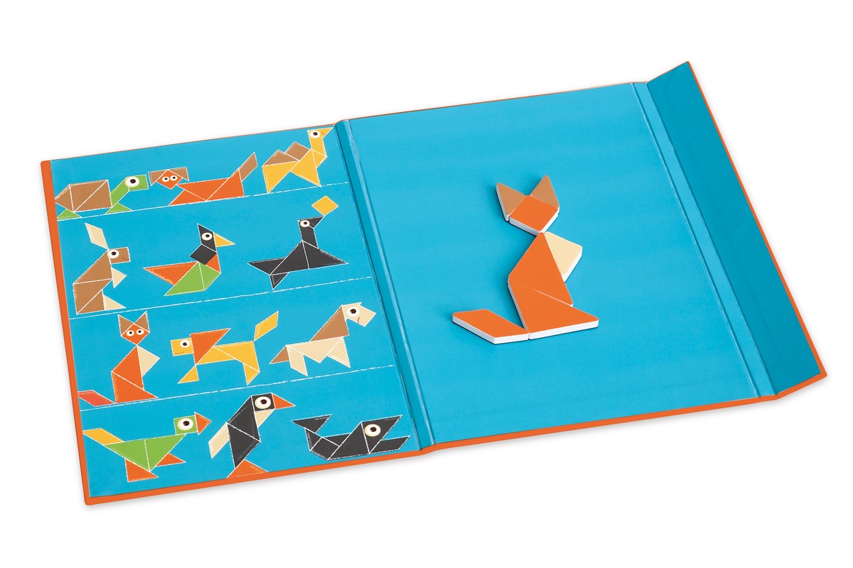 MAGNETIC TANGRAM ANIMALS SCRATCH