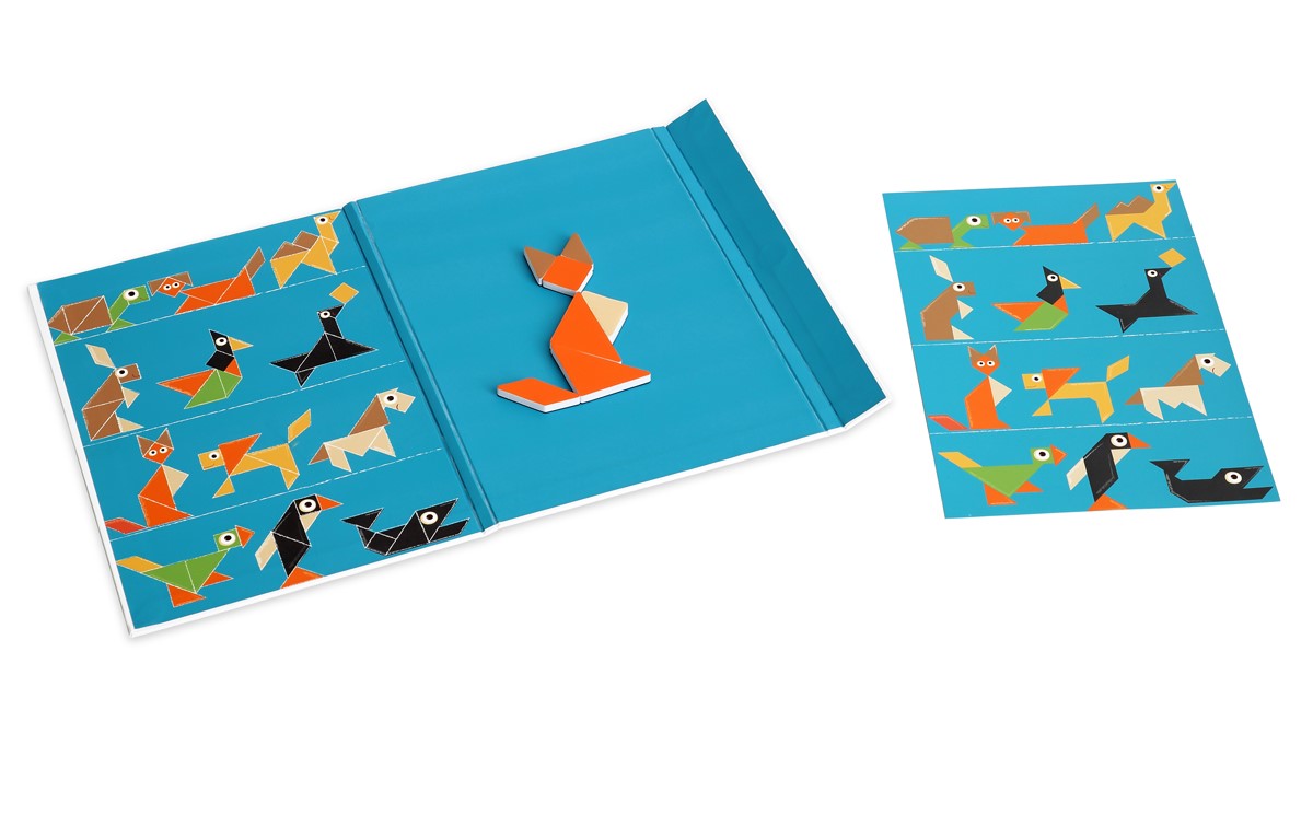 MAGNETIC TANGRAM ANIMALS SCRATCH