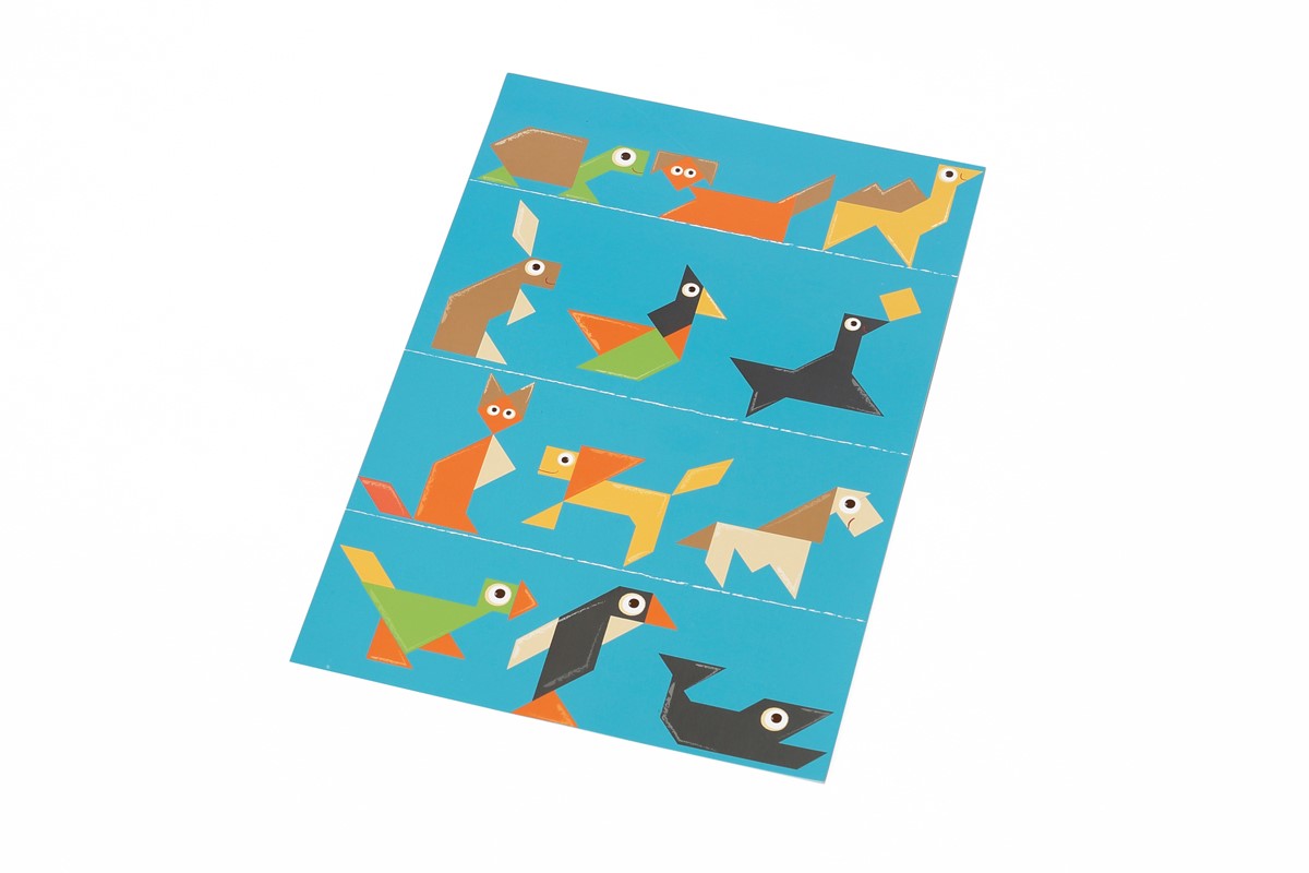 MAGNETIC TANGRAM ANIMALS SCRATCH