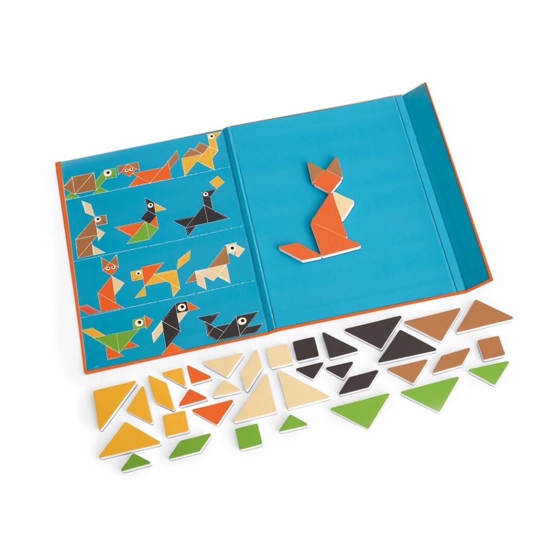 MAGNETIC TANGRAM ANIMALS SCRATCH