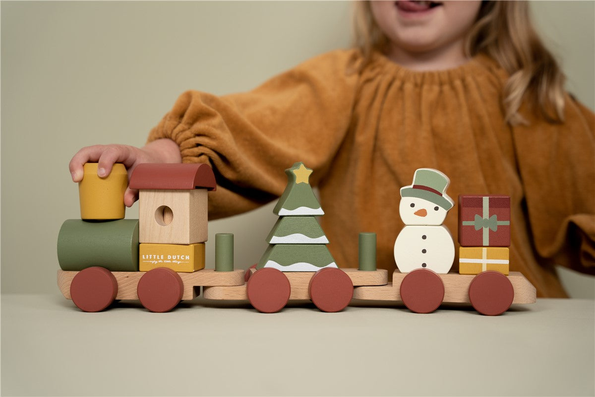 TREN APILABLE NAVIDAD LITTLE DUTCH